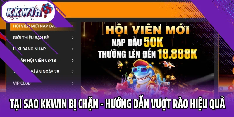 Kkwin bị chặn