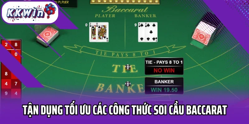 Tận dụng tối ưu các công thức soi cầu baccarat